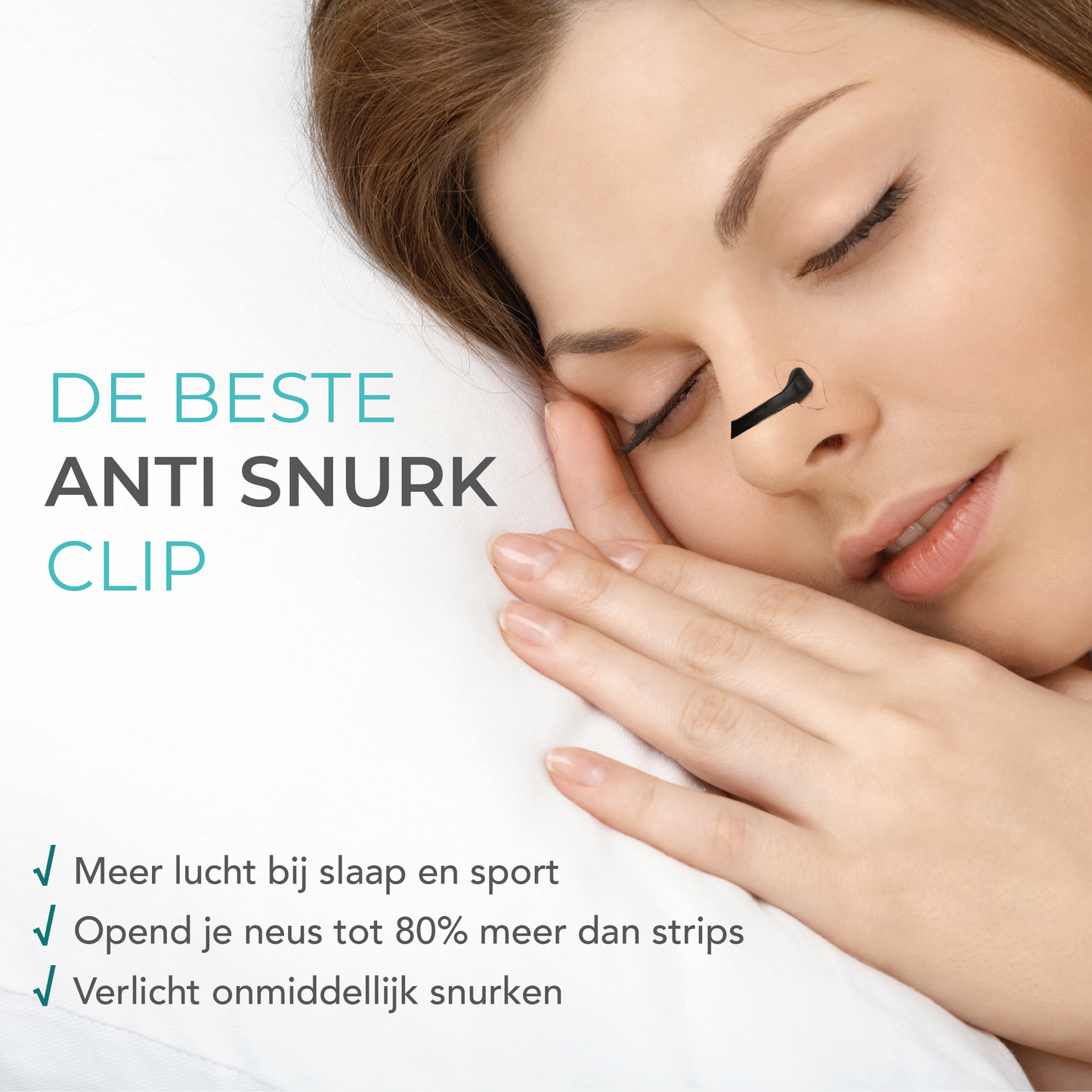 Dermalaze Anti-Snurk Magnetische Neusclips – 30 Paar Neusspreiders tegen Snurken – Herbruikbare Snurkbeugels voor Betere Ademhaling en Nachtrust