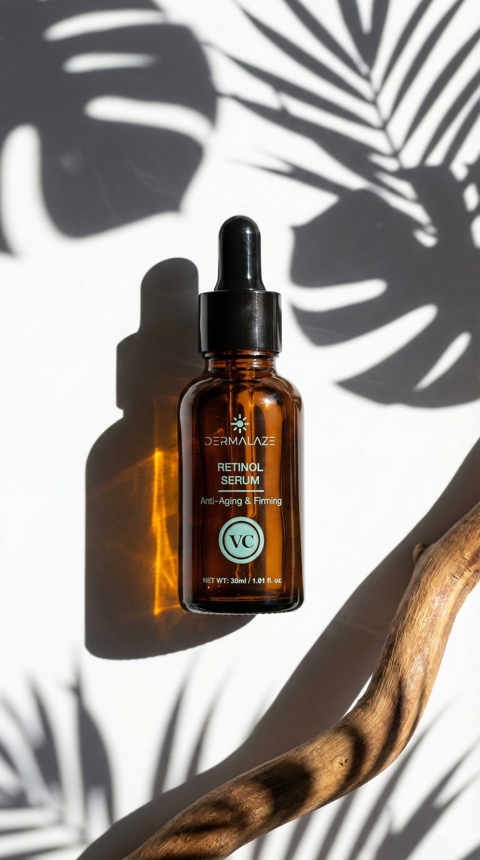 Dermalaze Retinol Skincare Travel Set – Complete Anti-Aging Verzorgingsset – Serum, Oogserum, Crème & Oogcrème – Geschikt voor Alle Huidtypen