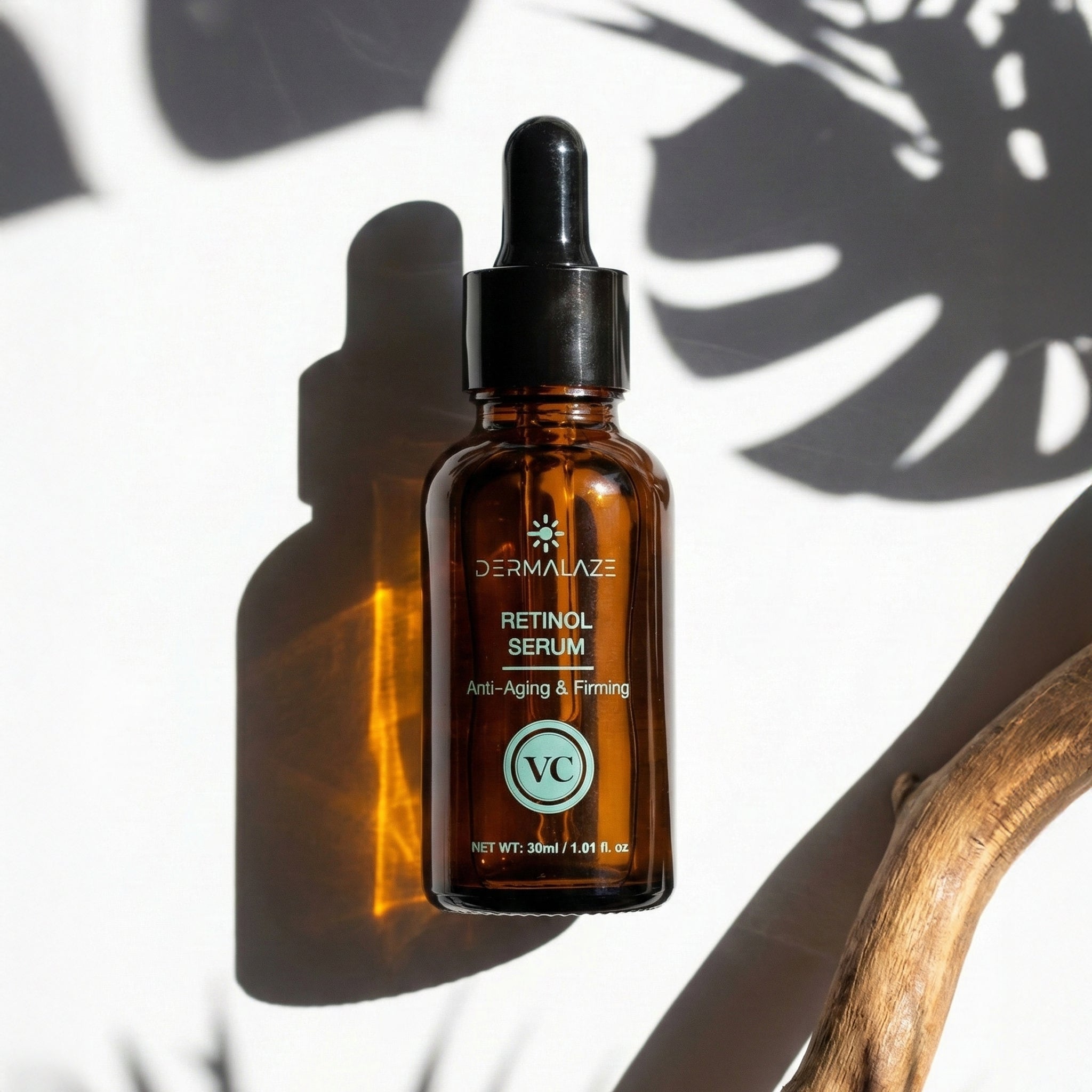 Dermalaze Retinol Skincare Travel Set – Complete Anti-Aging Verzorgingsset – Serum, Oogserum, Crème & Oogcrème – Geschikt voor Alle Huidtypen